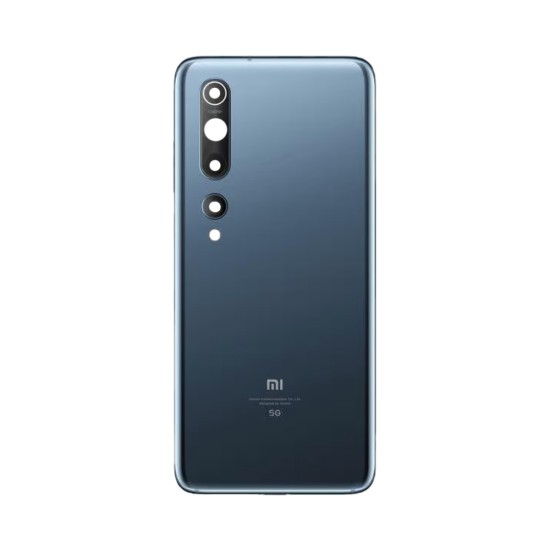 Back Cover with Camera Lens Xiaomi MI 10 5G Twilight Grey Back Cover with Camera Lens Xiaomi MI 10 5G Twilight Grey